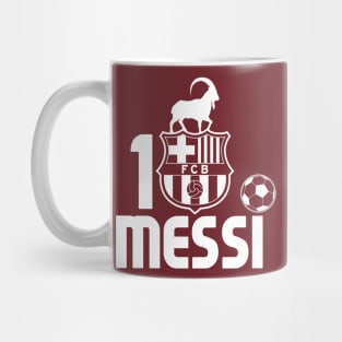 Messi GOAT Mug